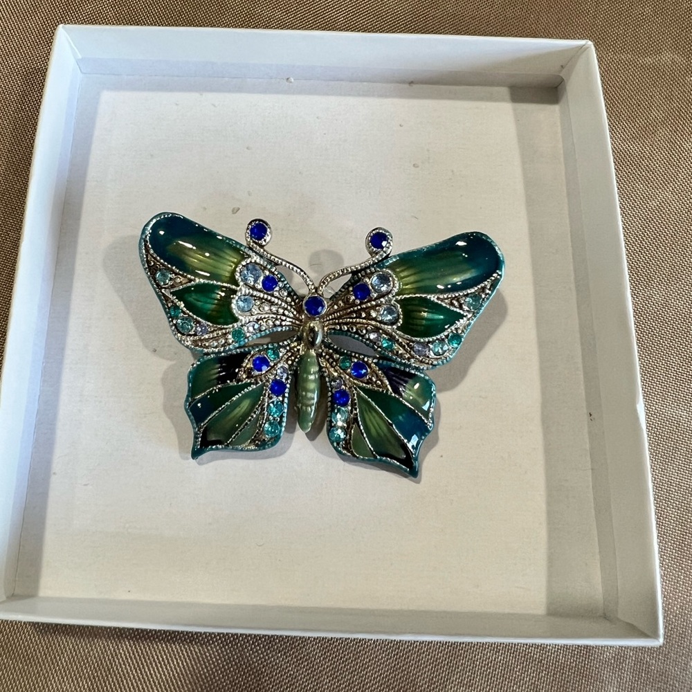 Butterfly brooch